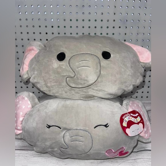 Squishmallows Other - (SOLD) NWT/NWOT Elephant Squishmallow Stackable - Set of 2